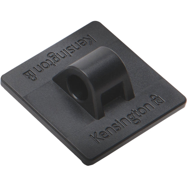 Kensington Anchor Plate con Pase de Cable Adhesivo para Superficies Planas