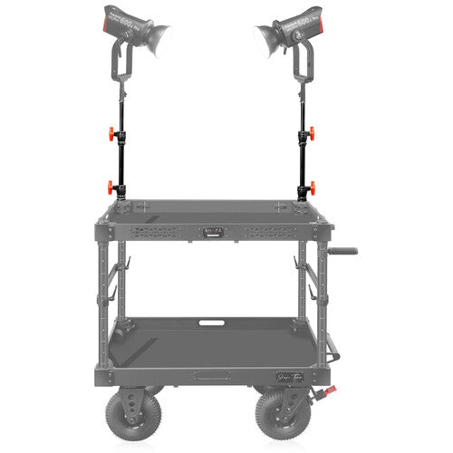 SHAPE Soporte Elevador de Esquina de Dos Etapas para Carro de Cámara Altura Máx 67"