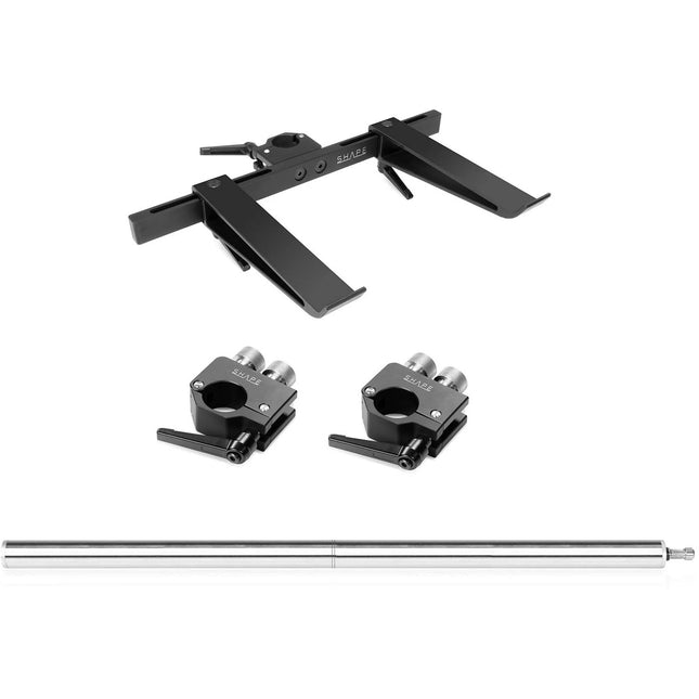 SHAPE Tripod Holder Kit para Carrito de Cámara con Polea de 32" y Rotación 360°