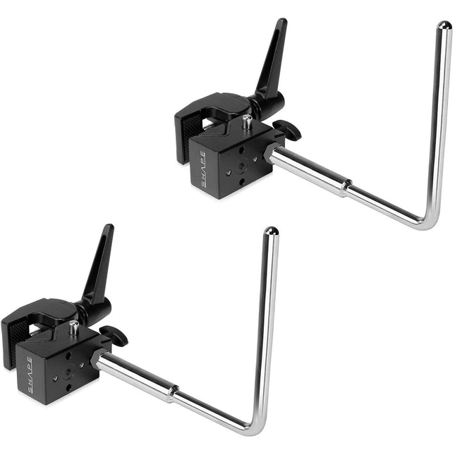 SHAPE C-Stand Colgador para Carro de Cámara Juego de 2 Hangers de Aluminio 90°
