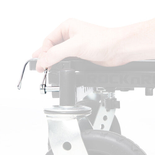 Lava Cart Quick Release Kit para RocknRoller R12 R18 con cierre sin herramientas y pasadores de seguridad