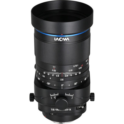 Venus Optics Laowa 100mm f/2.8 Tilt-Shift Macro para Canon RF foco manual alcance 1x
