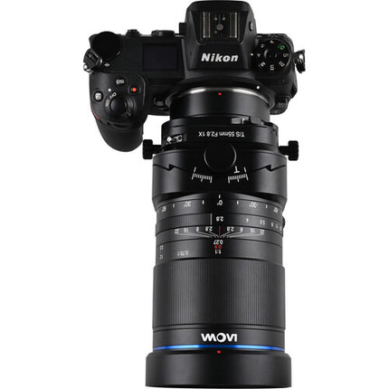 Venus Optics Laowa 55mm f2.8 Objetivo Macro Tilt Shift Nikon Z 1x 10.6 pulgadas