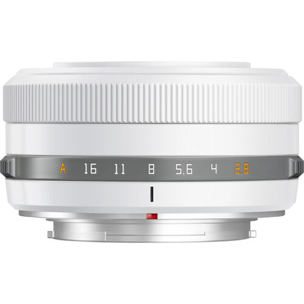TTArtisan 27mm f/2.8 Objetivo para Fujifilm X Montura APS-C 13.8" Enfoque Mínimo Polar Blanco
