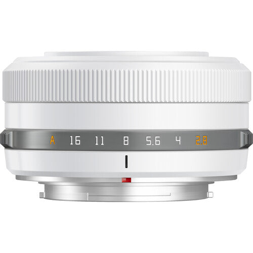 TTArtisan 27mm f/2.8 Objetivo para Fujifilm X Montura APS-C 13.8" Enfoque Mínimo Polar Blanco