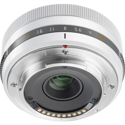 TTArtisan 27mm f/2.8 Objetivo para Fujifilm X Montura APS-C 13.8" Enfoque Mínimo Polar Blanco