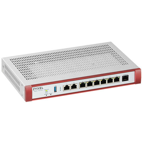 ZyXEL USG FLEX 200H Firewall con 2 x 2.5G 6 x Gb Ethernet y USB 3.0