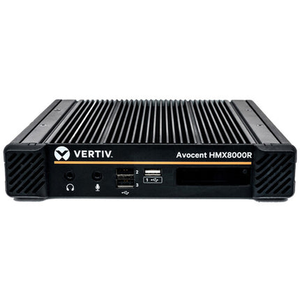 Vertiv Avocent HMX8000R Receptor KVM alto rendimiento soporte dual UHD 4K 60 Hz y 2 puertos 10G SFP+