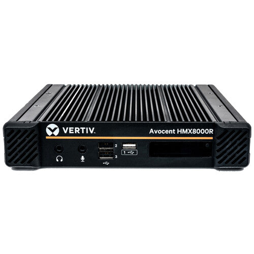 Vertiv Avocent HMX8000R Receptor KVM alto rendimiento soporte dual UHD 4K 60 Hz y 2 puertos 10G SFP+