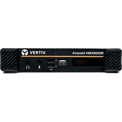 Vertiv Avocent HMX8000R Receptor KVM alto rendimiento soporte dual UHD 4K 60 Hz y 2 puertos 10G SFP+