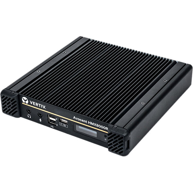 Vertiv Avocent HMX8000R Receptor KVM alto rendimiento soporte dual UHD 4K 60 Hz y 2 puertos 10G SFP+