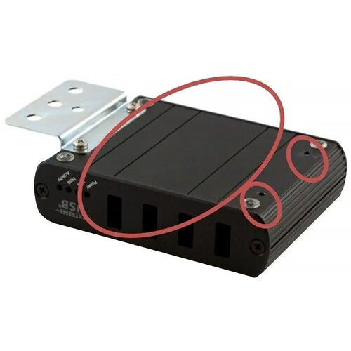 Icron USB Extender Kit Negro Compatible con Rack 19" y Montaje en Superficie