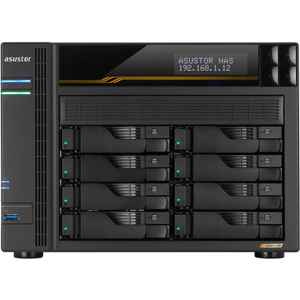 Asustor Lockerstor 8 Gen3 NAS 8 Bahías 16GB DDR5 2.3GHz Ryzen Quad-Core