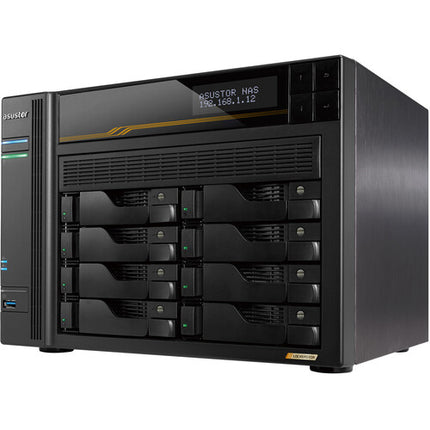 Asustor Lockerstor 8 Gen3 NAS 8 Bahías 16GB DDR5 2.3GHz Ryzen Quad-Core