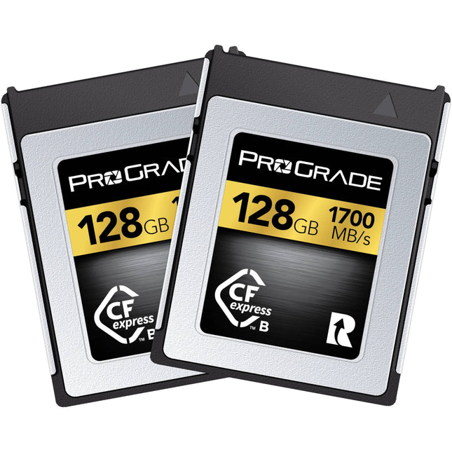 ProGrade Digital 128GB Tarjeta de Memoria CFexpress 2.0 Tipo B Pack 2