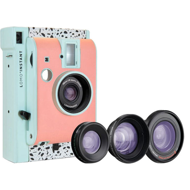 Lomography Lomo'Instant Cámara Instantánea con 3 Lentes y Flash Integrado