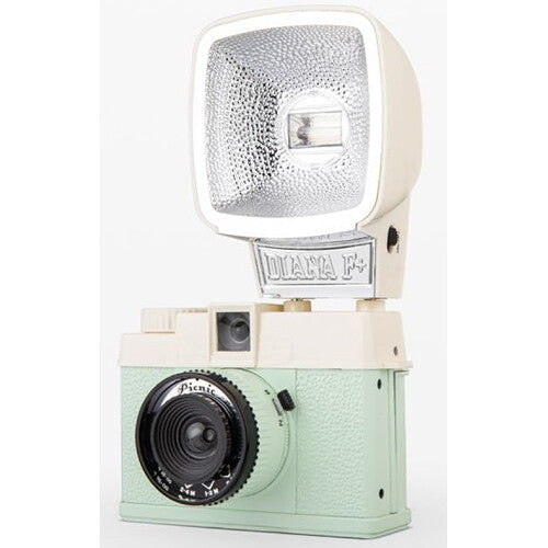 Lomography Lomourette Cámara Medio Formato 24mm f/8 Flash y Filtros