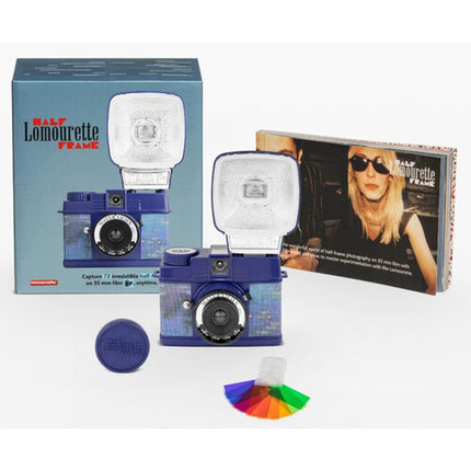 Lomography Half-Frame Lomourette Cámara Medio Marco 24mm f8 f11 72 Fotos