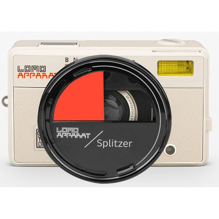 Lomography LomoApparat Cámara de 35mm 21mm f10 Gran Angular Cuero Cream