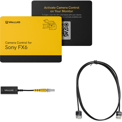 SmallHD Kit de Control de Cámara para Sony FX6 con Cable Ethernet 36" y Adaptador 5 Pines
