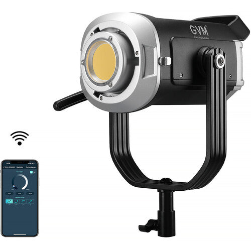 GVM SD600S II Daylight Monolight LED 5600K 124000 Lux con Controlador y Estuche