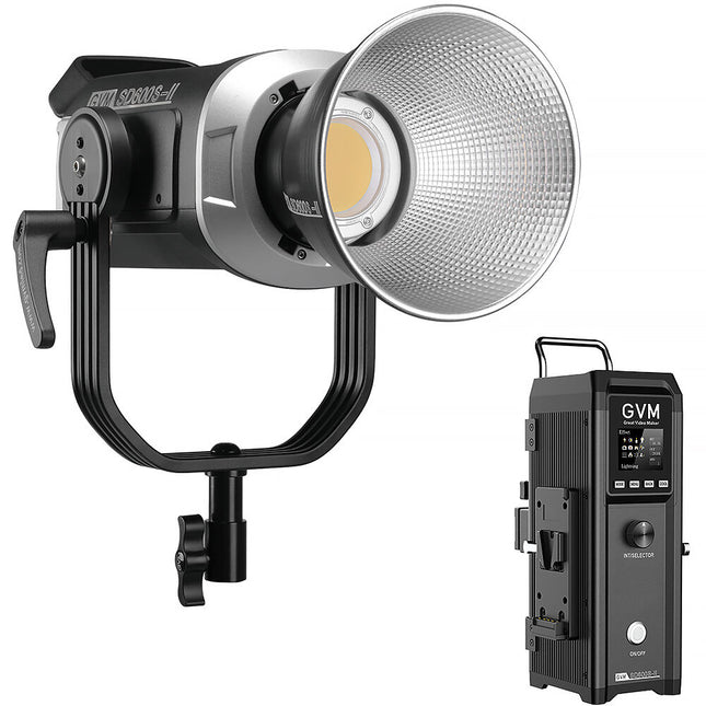 GVM SD600S II Daylight Monolight LED 5600K 124000 Lux con Controlador y Estuche