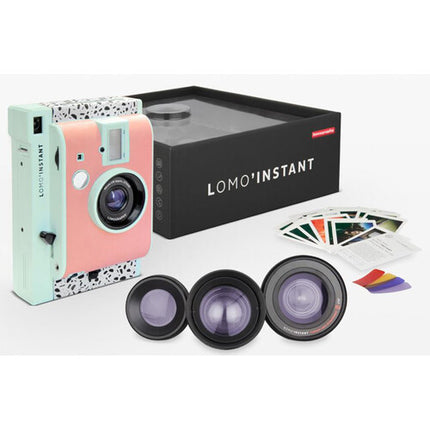 Lomography Lomo'Instant Cámara Instantánea con 3 Lentes y Flash Integrado