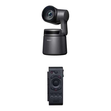 OBSBOT Tail Air Cámara PTZ 4K Zoom 4x Kit con Control Remoto Inteligente