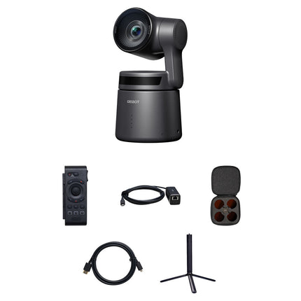 OBSBOT Tail Air Cámara PTZ Streaming Kit con Control Remoto y Filtros ND4 ND32