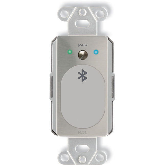 RDL D-BTN21 Interfaz de Audio Bluetooth Dante Red Acero Inoxidable PoE
