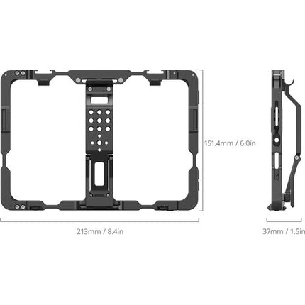 SmallRig Cage para iPad mini 6 y A17 Pro 8.3" con soporte ajustable y doble mount