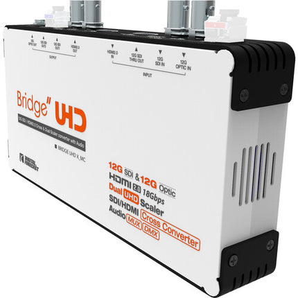 DIGITAL FORECAST UHD X_MC Multi-Escala y Conversor 12G-SDI HDMI 2.0 Fiber 4K UHD