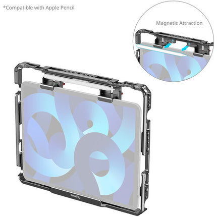 SmallRig Universal Cage para iPad con Parasol Desmontable y Sujeción Rápida