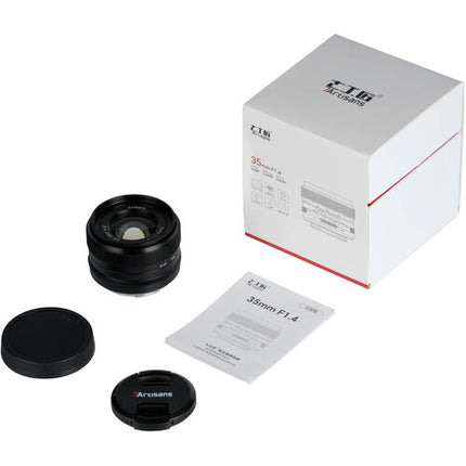 7Artisans 35mm f1.4 Mark III Lente Full Frame con Montura L y Diafragma de 10 Hojas