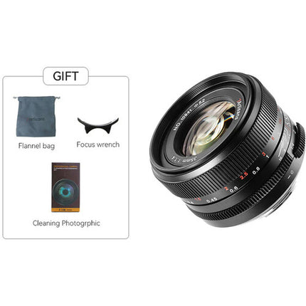 7Artisans 35mm f1.4 Mark III Lente Full Frame con Montura L y Diafragma de 10 Hojas