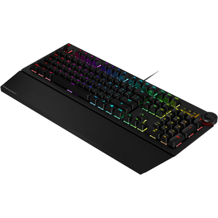 Das Keyboard 5QS Mark II Teclado con Switches Marrones Panel de aluminio y perilla de volumen
