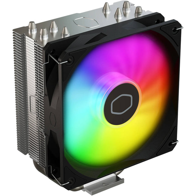 Cooler Master Hyper 212 Spectrum V3 ARGB Disipador CPU aire 4 tubos calor 5.9" altura
