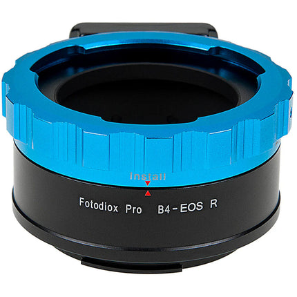 FotodioX Pro Adaptador de Montura B4 a Canon RF Metal Cromado