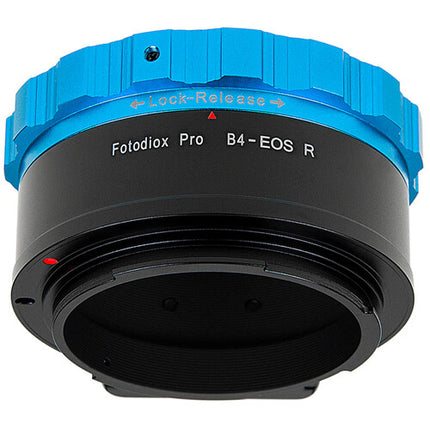 FotodioX Pro Adaptador de Montura B4 a Canon RF Metal Cromado