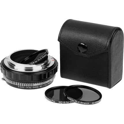 FotodioX DLX Adaptador Pentax K AF a Canon RF con Filtro ND4 ND8 ND16