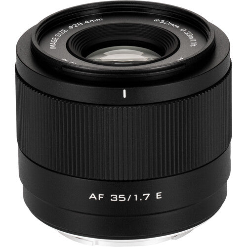 Viltrox AF 35mm f/1.7 E Lente Sony E Focal Normal 1.1m Distancia Mínima