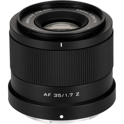 Viltrox AF 35mm f/1.7 Z Lente para Nikon Z 52.5mm Foco 1.1'