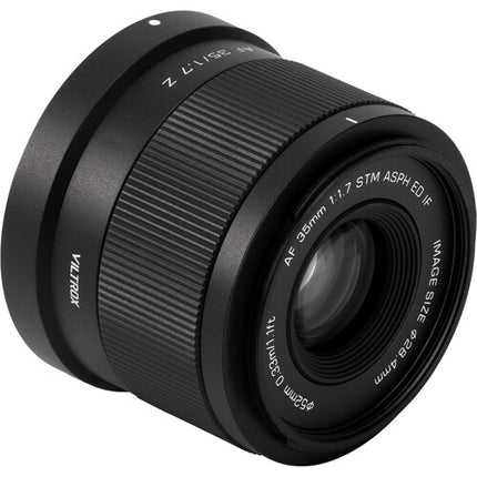 Viltrox AF 35mm f/1.7 Z Lente para Nikon Z 52.5mm Foco 1.1'