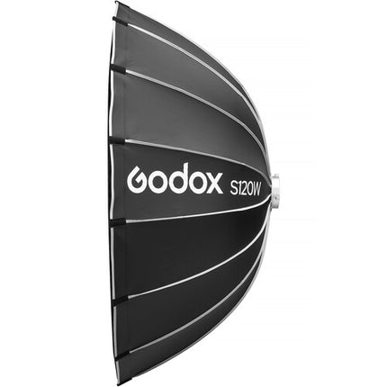 Godox Bowens Mount Softbox Paragüas 47.2" Interior Blanco Fácil Bloqueo