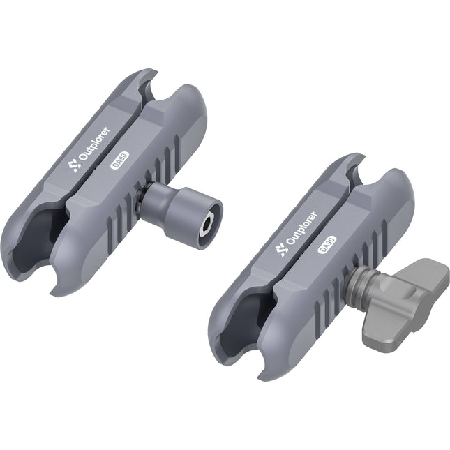 Outplorer DA90 Brazo Doble Modular de 1 Pulgada Aluminio Durable