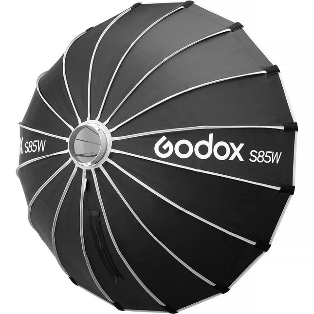 Godox Bowens Mount Softbox Fácil Bloqueo Paraguas 33.5 Pulgadas Difusores y Funda