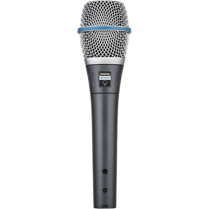 Shure Beta 87A Micrófono Condensador Supercardioide para Estudio y Escenario con Adaptador y Funda