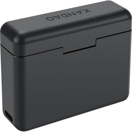 Kandao Estuche Cargador de Baterías para QooCam 3 Serie con 2 Bahías y Entrada USB-C