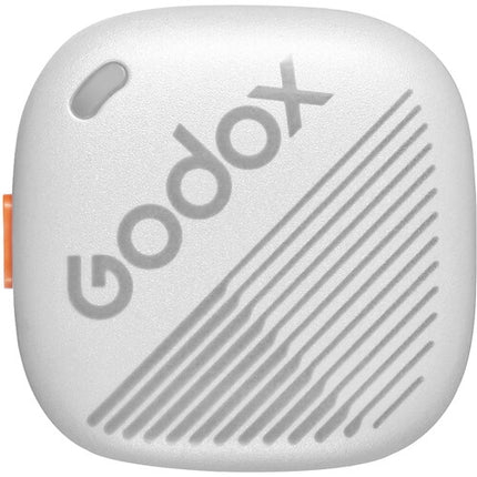 Godox Cube-C Sistema de Micrófono Inalámbrico 2 Personas 984' Alcance 10h Batería Blanco