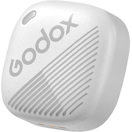Godox Cube-C Sistema de Micrófono Inalámbrico 2 Personas 984' Alcance 10h Batería Blanco